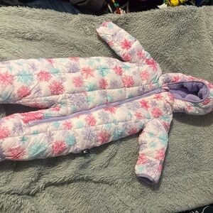 Colorful Snowflake Baby Snowsuit